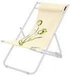 Плажен стол Flower - Бежов