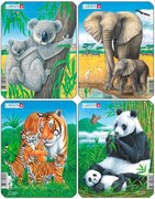 Larsen - Пъзел: Серия "Диви животни" – 9 части, малък