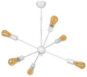 Полилей КРОС, бял, 6xE27