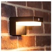 Zuma Line WT33811-LED Соларен стенен LED GRID 4,5W 2000mAh IP44 черен