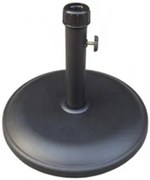 Стойка за чадър кръг 12 кг - Черна