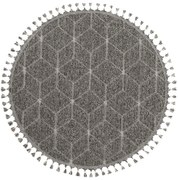 Килим Bukle 1408, цвят Сив, 100 cm см