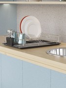 Поставка за чинии, цвят Хром