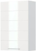 Висящ шкаф Hudson V9-60-1K-White - White glossy