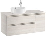 Мебел с две чекмеджета за умивалник върху плот вляво A851505434, 110х46х53.7см