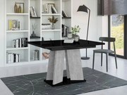 Маса Mufo разтегателен -Черен гланц – concrete