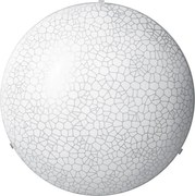 Плафониера КРАКС, ø400, бял мат, 2xE27