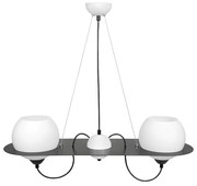 Полилей АСТРО, черен, 2xE27