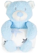 CANGAROO Одеяло с играчка RORY BEAR СИНЬО