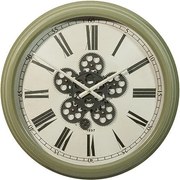 Стенен часовник atmosphera Argo, механизъм, метал и стъкло, Ø52 cm