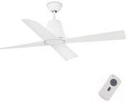 FARO 33480 - Вентилатор за таван TYPHOON IP44 Ø 130 см бял + дистанционно управление