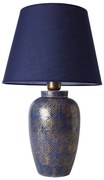 Настолна лампа RAMZES 1xE27/40W/230V синя