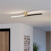 Eglo 901216 - LED Плафониера AIETA LED/12W/230V 4000K черен