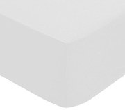Еластичен чаршаф atmosphera, Перкал, 160x200 cm - Бял