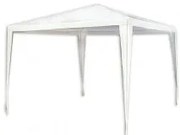 Градинска шатра найлонова - 3 х 3 м - Бяла