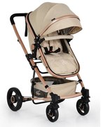 Комбинирана детска количка Gigi MONI - бежова