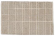 Бежова постелка за баня 50x80 cm Tile Stone - Mette Ditmer Denmark
