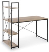 Писмено бюро SERENOR черно/дъб сонома