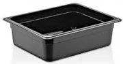 Plast Port - Поликарбонатен гастронорм черен 1/2 h100мм 265х325мм 5.9л (PCP12100-B)(46112100)