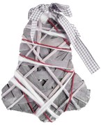 Голяма декоративна висяща камбана, височина 39 cm - Ego Dekor