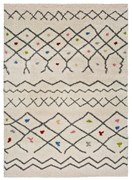 Бял килим Kasbah Puro, 80 x 150 cm - Universal