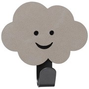 Сива стоманена кука без пробиване Cloud Nupo – LIND DNA