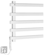 Sapho - Електрическа сушилня за кърпи ELCOR 63W/230V 52 см матово бял ляв