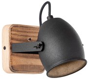 Brilliant - Настенно точково осветително тяло CROWTON 1xGU10/6W/230V бор