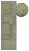 Зелена ръчно изработена вълнена пътека 80x250 cm Charlotte – Villeroy&Boch