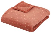 Детско одеяло atmosphera Oya, 75x100 cm - Червен