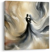 Картина на платно – Елегантен танц в мъглата