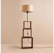 Подова лампа AYD 1xE27/40W/230V кафява