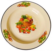 Блюдо 2lt с декор "Сентябрь" (1c6c/БД)Р