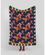 Бебешко одеяло 170x130 cm Floral - Madre Selva