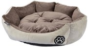 Светлокафяво легло за куче ø 50 cm – Love Story