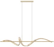 Zuma Line MD3170-1-3GT - LED полилей ATHESA LED/24,5W/230V 2700-6000K +ДО