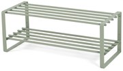 Сиво-зелена метална стойка за обувки 70x29x27 cm Rex – Spinder Design