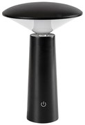 Rabalux 77147-LED Димируема акумулаторна настолна touch лампа POLPERRO LED/3W/3,7V 1200mAh черен
