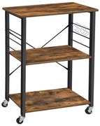 Сервировъчна масичка MARGE кафява