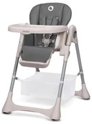 Lionelo - Детско столче за хранене ZANNA сив