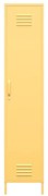 Жълт метален шкаф , 38 x 185 cm Cache - Novogratz
