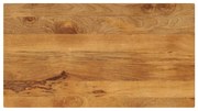 371592 vidaXL Плот за маса, 110x50x2,5 см, правоъгълен, манго масив