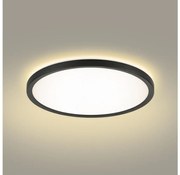 Brilagi - LED Лампа за баня ULTRA SLIM LED/18W/230V Ø 30 см черен IP54