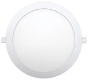 LED Лампа за окачен таван CIRCLE LED/24W/230V 6500K Ø 30 см бял