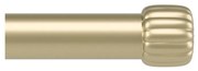 Матово златист стоманен разширяем прът за завеси 168 - 305 cm Cleo – Umbra