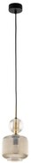 Пендант на кабел SOPHIA 1xE14/10W/230V черен/димно бежов