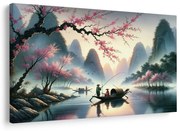 Картина на платно – Рибари под сакура