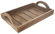Дървена табла за сервиране 20,5x30,5 cm Mango - Orion