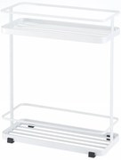 Бял двуетажен органайзер Yamazaki Tower - YAMAZAKI