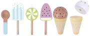 Tooky Toy - Детски дървен щанд за сладолед TK135